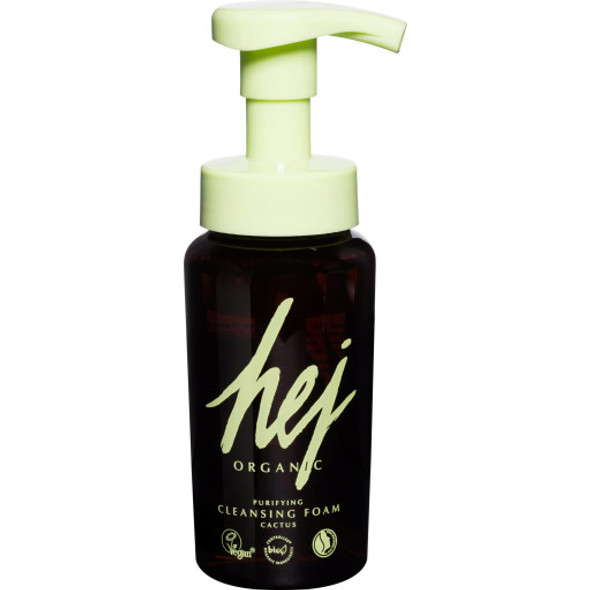 HEJ ORGANIC Purifying Cleansing Foam Cactus For a gentle cleansing ritual