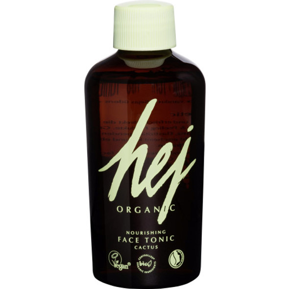 HEJ ORGANIC Nourishing Face Tonic Cactus Refreshing floral water for an even complexion