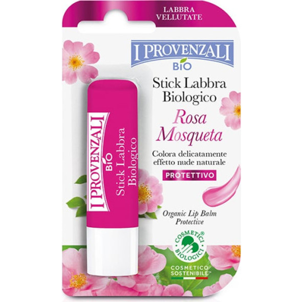 I PROVENZALI Rosa Mosqueta Lip Balm Protective care with a subtle tint
