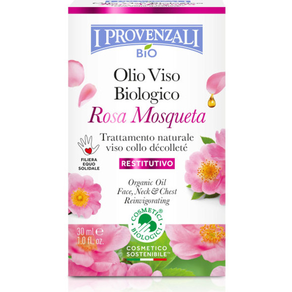 I PROVENZALI Rosa Mosqueta Face Oil Natural anti-aging care with omega fatty acids