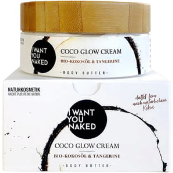 I WANT YOU NAKED Coco Glow Body Butter Delicately fragrant body butter
