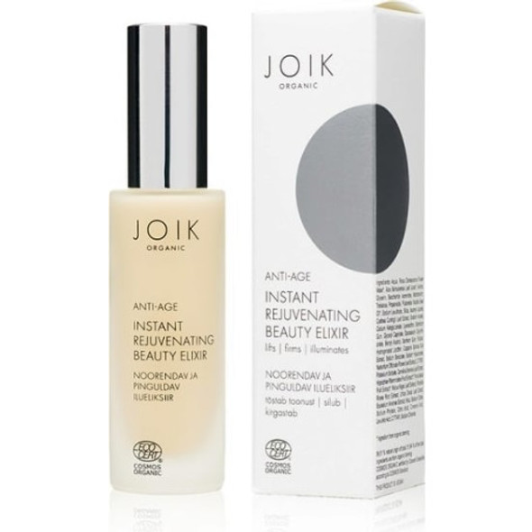 JOIK Organic Instant Lift Rejuvenating Beauty Elixir Fast-absorbing serum that firms the skin