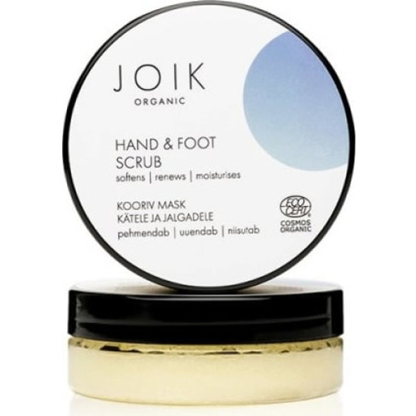 JOIK Organic Hand & Foot Scrub Exfoliates & nourishes the hands & feet