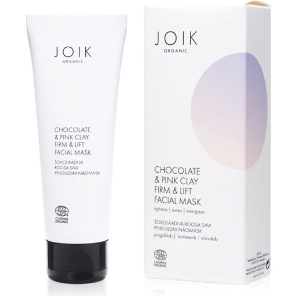 JOIK Organic Chocolate & Pink Clay Firm & Lift Facial Mask Firms & tones