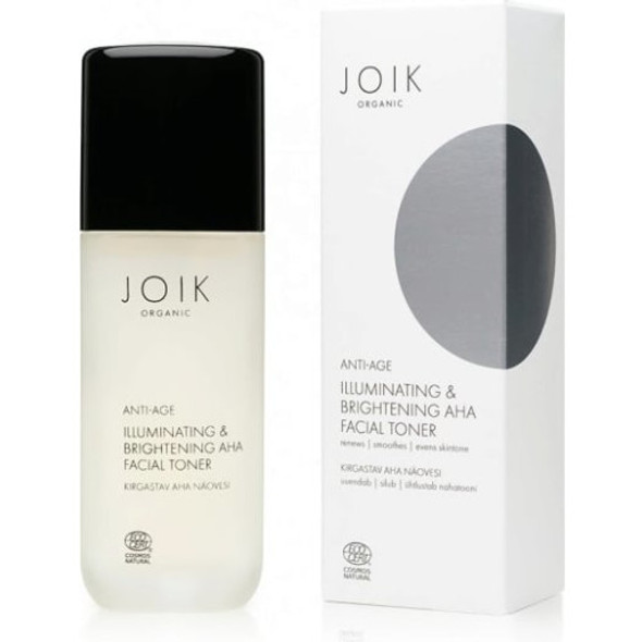 JOIK Organic Illuminating & Brightening AHA Facial Toner Brightening care for daily use