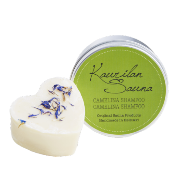 Kaurilan Sauna Camelina Shampoo Bar Gentle cleanser rich in antioxidants