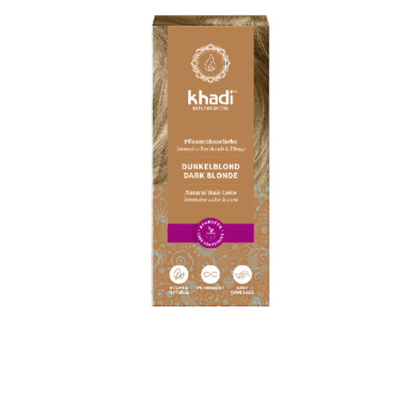 Khadi® Herbal Hair Colour Dark Blonde Trendy shade