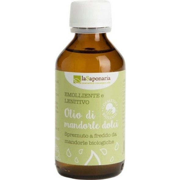 La Saponaria Organic Sweet Almond Oil Conditioning & soothing all-rounder for the whole family