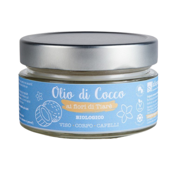 La Saponaria Coconut Oil with Tiare Versatile head-to-toe care product