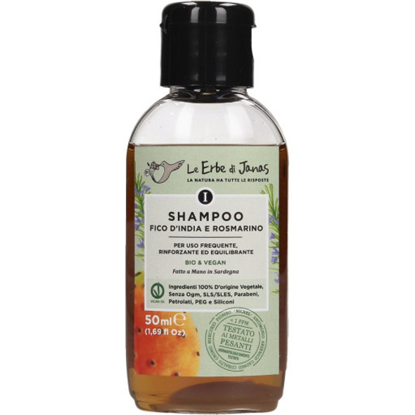 Le Erbe di Janas Cactus Pear & Rosemary Shampoo A gentle cleanse that promotes shine & healthy looking hair!