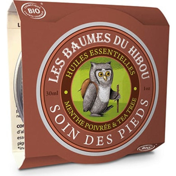 LES BAUMES DU HIBOU "Soin des Pieds" Foot Balm Pleasant care for tired feet