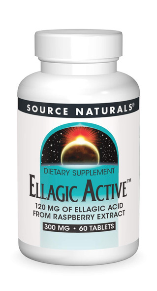 Source Naturals Ellagic Active 300mg, 60 Tablets
