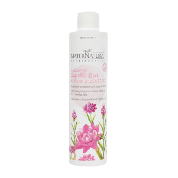 MaterNatura Ginger Blossom Conditioner Smooths the hair without weighing the strands down