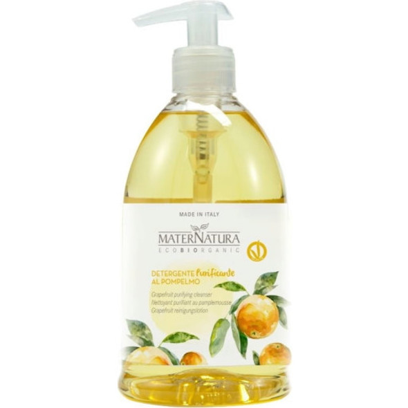 MaterNatura Grapefruit Liquid Soap Mild soap for hands, face and body