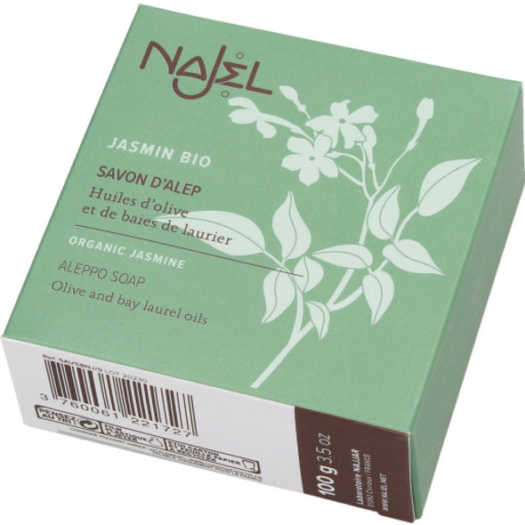 Najel "Najel Collection" Organic Jasmine Aleppo Soap Cleans & cares for the face, body & hair