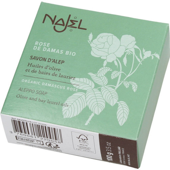 Najel Aleppo Soap Damask Rose Fragrant beauty care