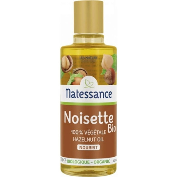 Natessance Organic Hazelnut Oil Ideal for the face & the body