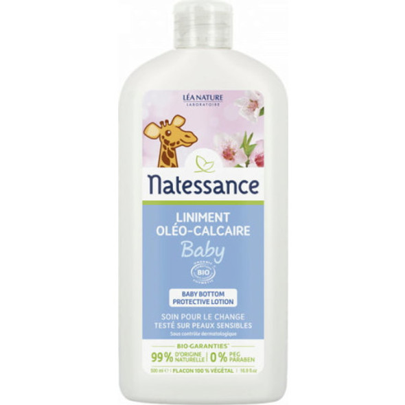 Natessance Baby Cleansing Lotion Removes dirt particles & nourishes the diaper area