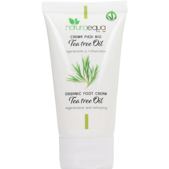 naturaequa Tea Tree Foot Cream Regenerating & refreshing care for rough feet