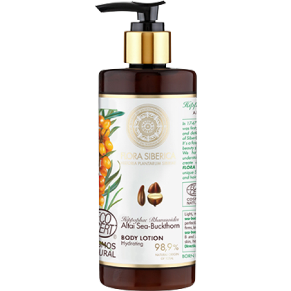 Natura Siberica FLORA SIBERICA Hydrating Body Lotion With plant power for added vitality