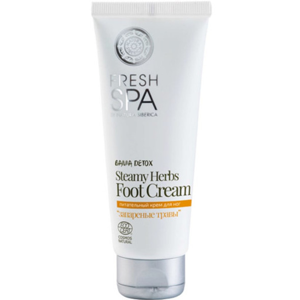Natura Siberica Fresh Spa Steamy Herbs Nourishing Foot Cream Nourishes dry skin & reduces the appearance of fatigue