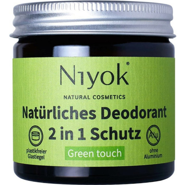 Niyok Green Touch Deodorant Cream Natural protection against unpleasant odour