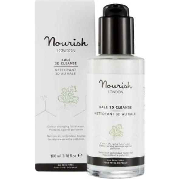 Nourish London Kale 3D Cleanse Innovative deep cleanser with a wow effect