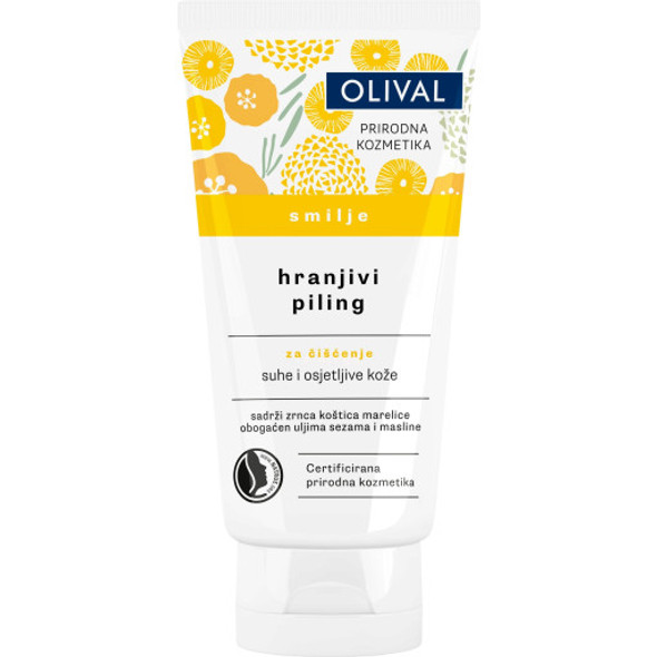 OLIVAL Immortelle Facial Peeling Deep cleanser with nourishing properties