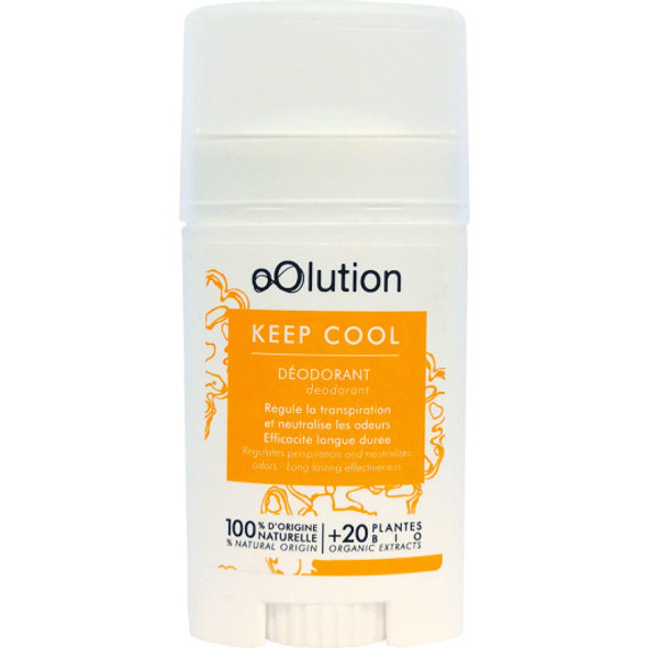 oOlution KEEP COOL Deodorant Natural odour protection free from alcohol & aluminium