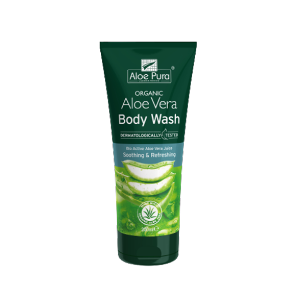 Optima Naturals Aloe Pura Shower Gel Refreshes the skin & provides effective cleansing action