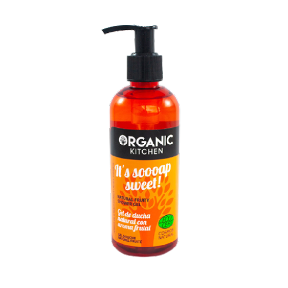 Organic Kitchen "It's Soooap sweet!" Natural Fruity Shower Gel Sweet temptations for your daily shower experience