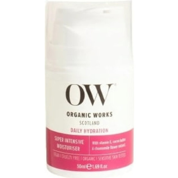 Organic Works Super Intensive Moisturiser Rich care for daily use