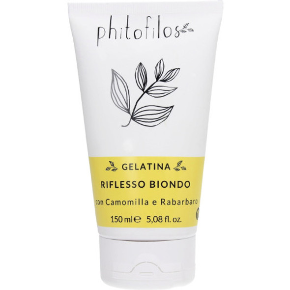 Phitofilos VegetAll Chamomile & Rhubarb Hair Care Gel Color restoration and shine for blonde & light brown hair