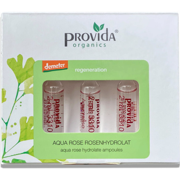 Provida Organics Aqua Rose Herbal Distillate Ampoule Refreshing boost for all skin types!