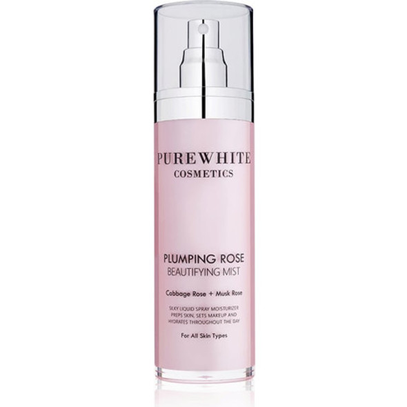 Pure White Cosmetics Plumping Rose Beautifying Mist Intensive, spray-on moisturiser