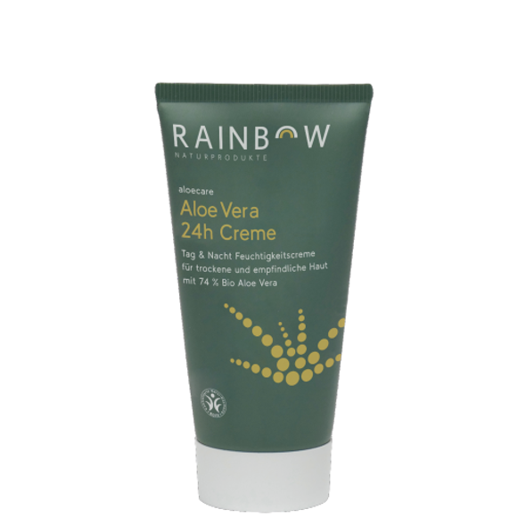 Rainbow Naturprodukte aloecare Aloe Vera 24h Cream Nourishing the face day & night