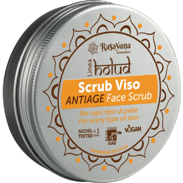 Rasayana Holud Antiage Face Scrub Gentle cleanser infused with Ayurvedic herbs