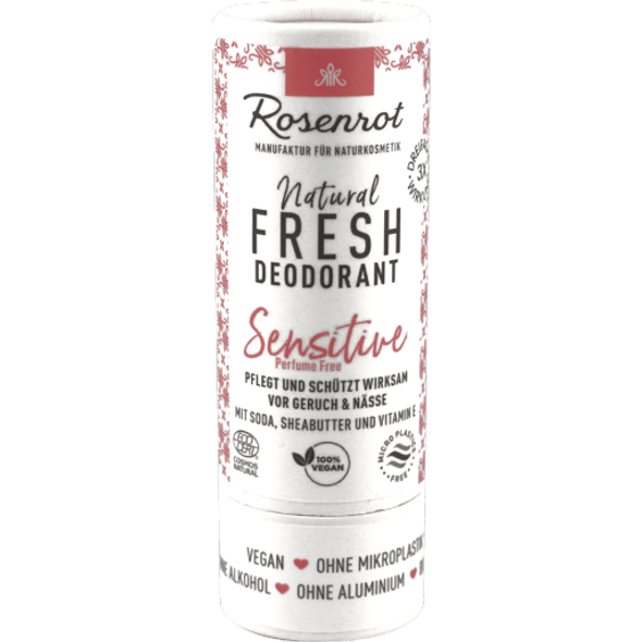 Rosenrot Deodorant Stick Natural protection with shea butter & baking soda