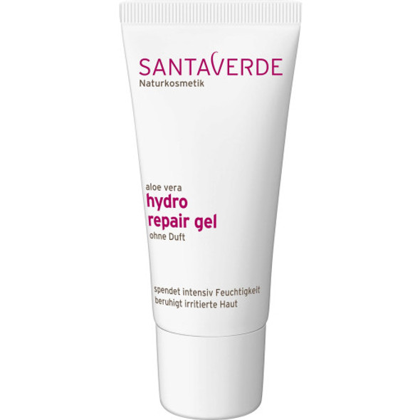 Santaverde Aloe Vera Hydrating Gel Regenerating intensive care for every skin type.