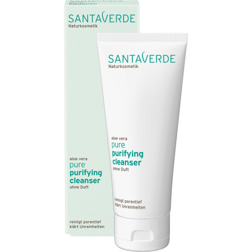 Santaverde Pure Purifying Cleanser, fragrance-free For a radiant & fresh-looking complexion