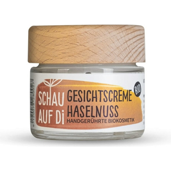 Schau auf di Hazelnut Face Cream Pampering face care with a delicate rose scent