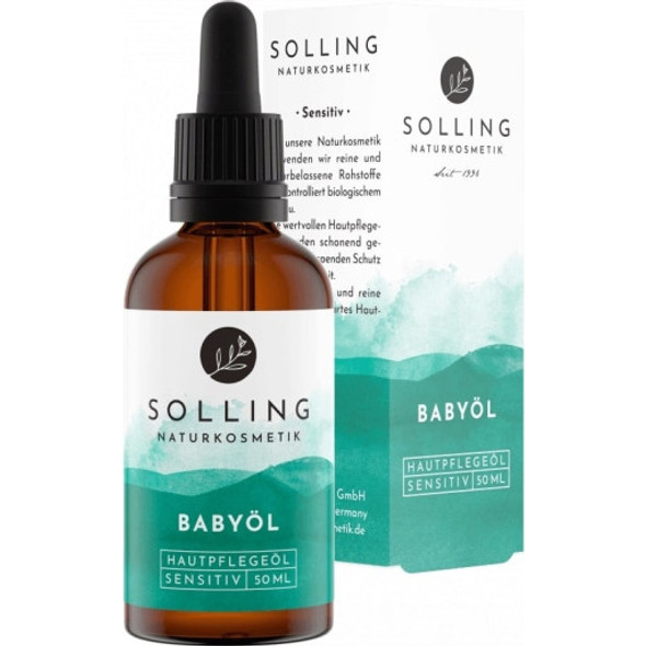 SOLLING Naturkosmetik Baby Body Oil Suitable as a bath additive