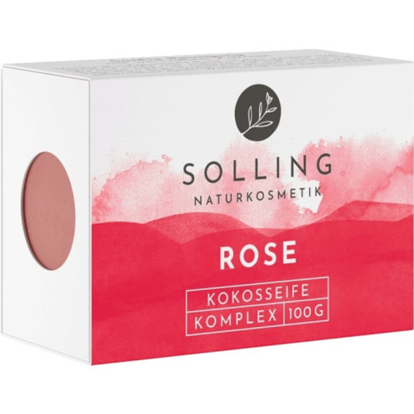SOLLING Naturkosmetik Rose Coconut Soap Cleansing & care for the whole body