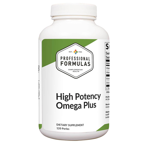 High Potency/Omega Plus 120 Perles