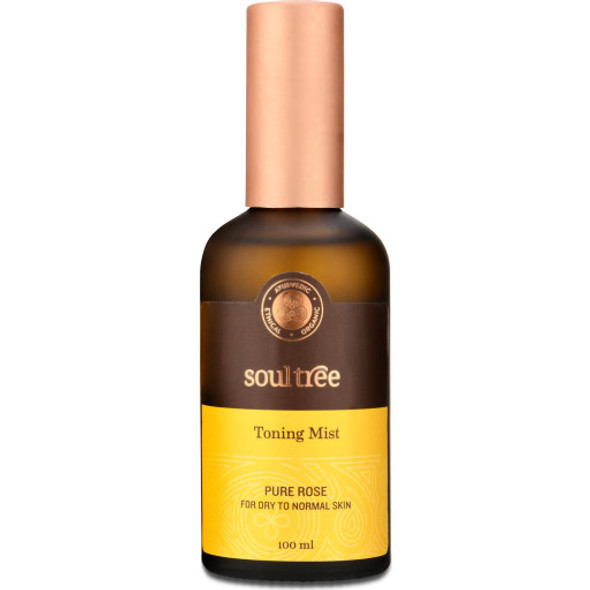 soultree Pure Rose Toning Mist Spray Gentle care for the delicate skin of the face