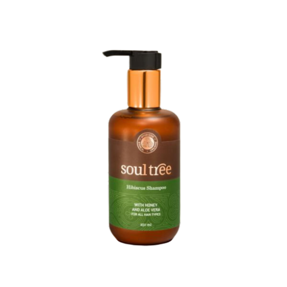 soultree Hibiscus Shampoo Balanced natural formula for clean & shiny hair