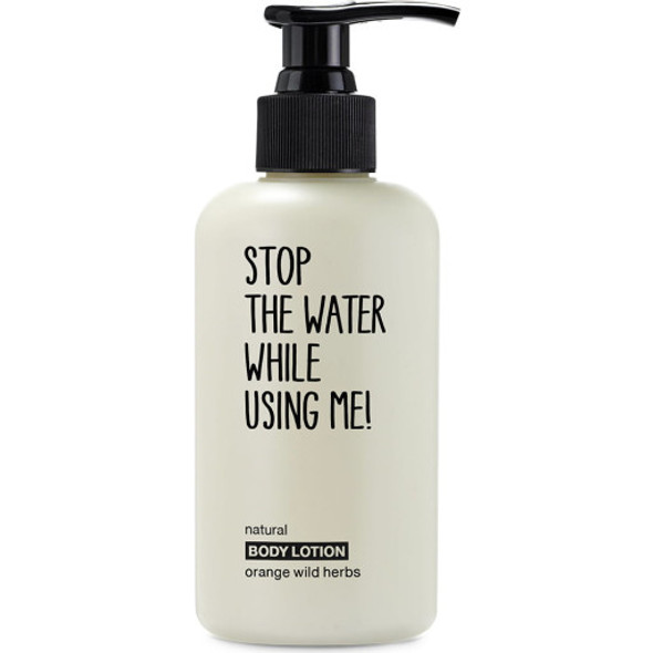 Stop The Water While Using Me! Orange Wild Herbs Body Lotion For a supple skin feel