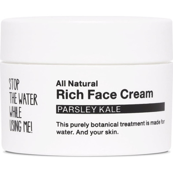 Stop The Water While Using Me! Parsley Kale All Natural Rich Face Cream Rich & intensive 24-hour care