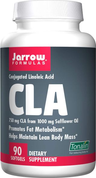 Jarrow Formulas Conjugated Linoleic Acid (CLA), Helps Maintain Lean Body Mass, 90 Softgels