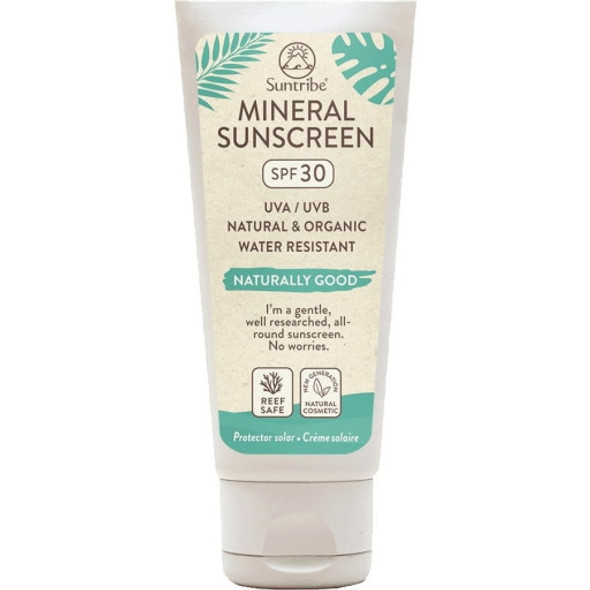 Suntribe Mineral Sunscreen SPF 30 Protects the face & the body